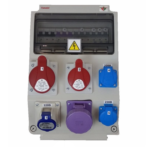 Бокс комбинированный ROS 12 AB/CI-056 с разъемами